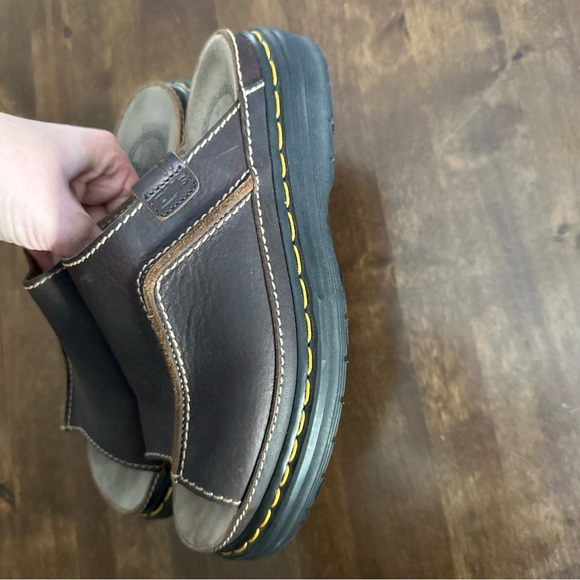 Vintage Dr. Martens England Size 8 (US) Sandal 90s Thicky Chunky Airwair - Picture 4 of 8